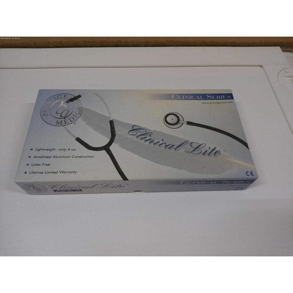Prestige Medical Clinical Lite Stethoscope, Frosted Royal
